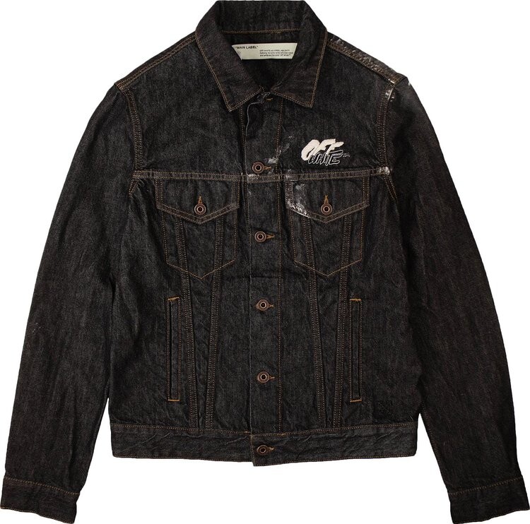 

Куртка ArrSlim Denim Jacket 'Black', черный