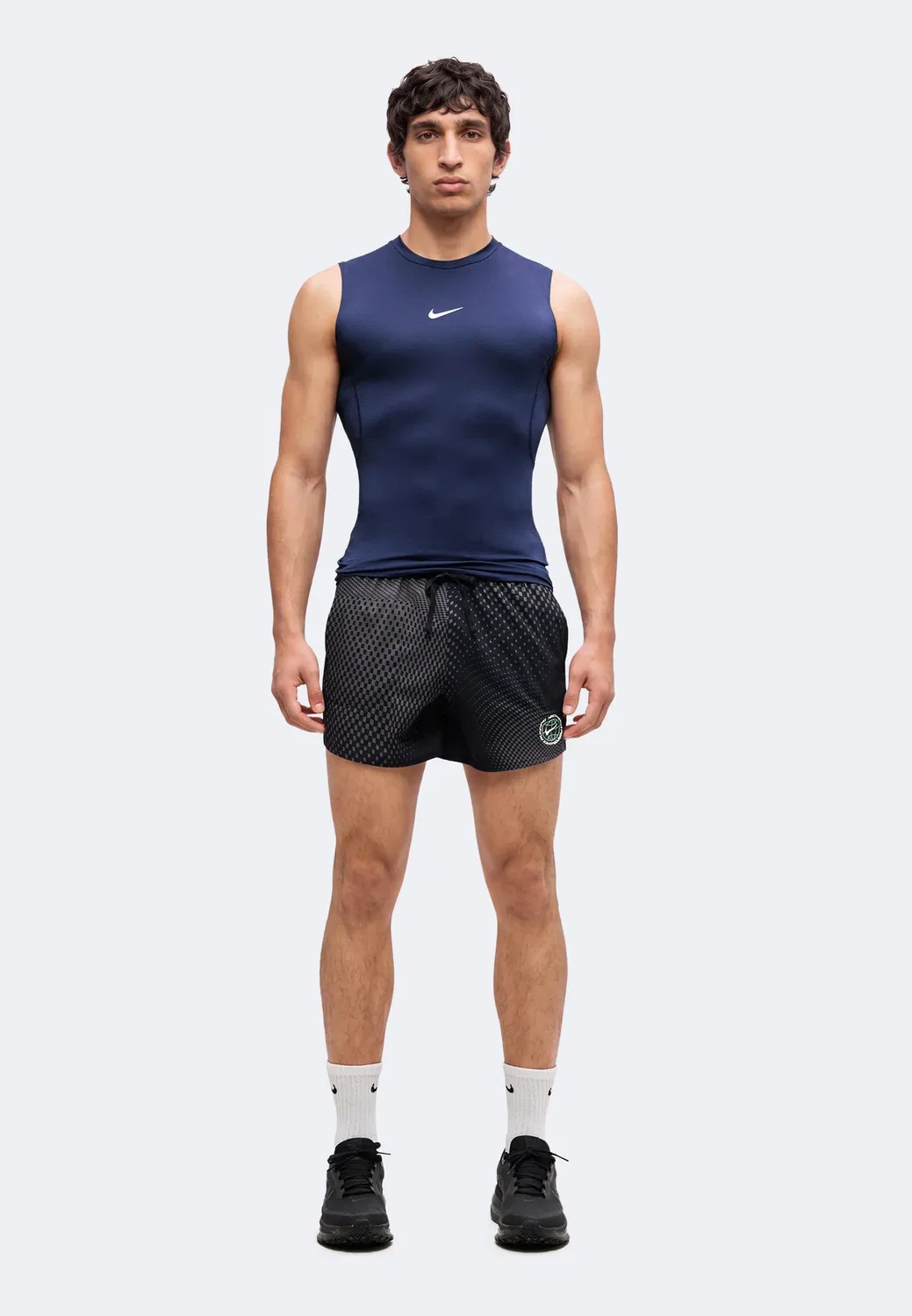 M nk df stride unstp 5bf short - спортивные шорты Nike Performance, Black — фото 2