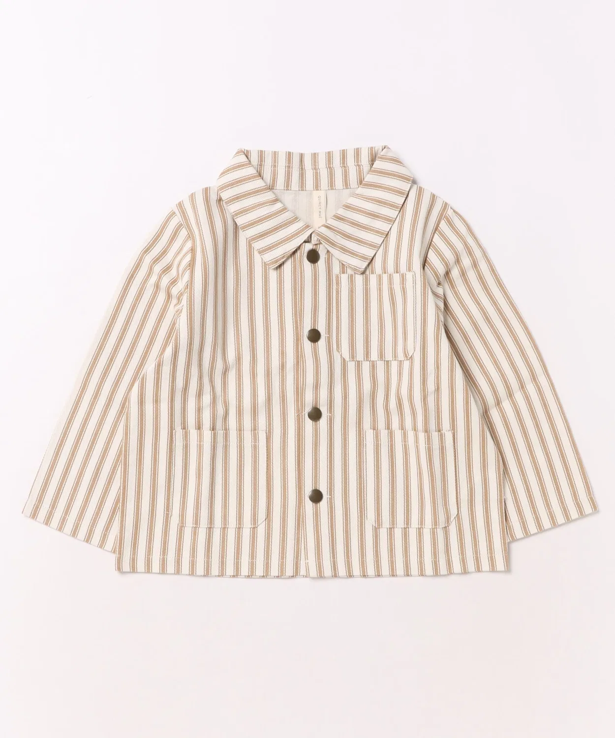 Детская куртка-рубашка с нагрудным карманом, модель Utility Jacket Quincy Mae, Brown