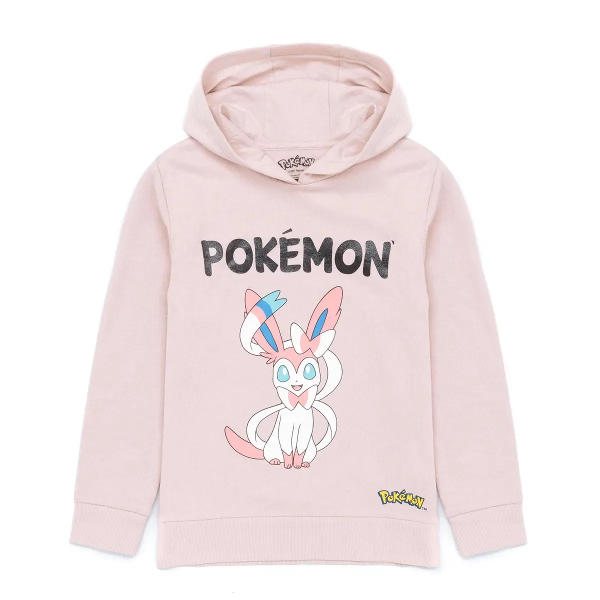 Детское худи с принтом Pokemon, Purple