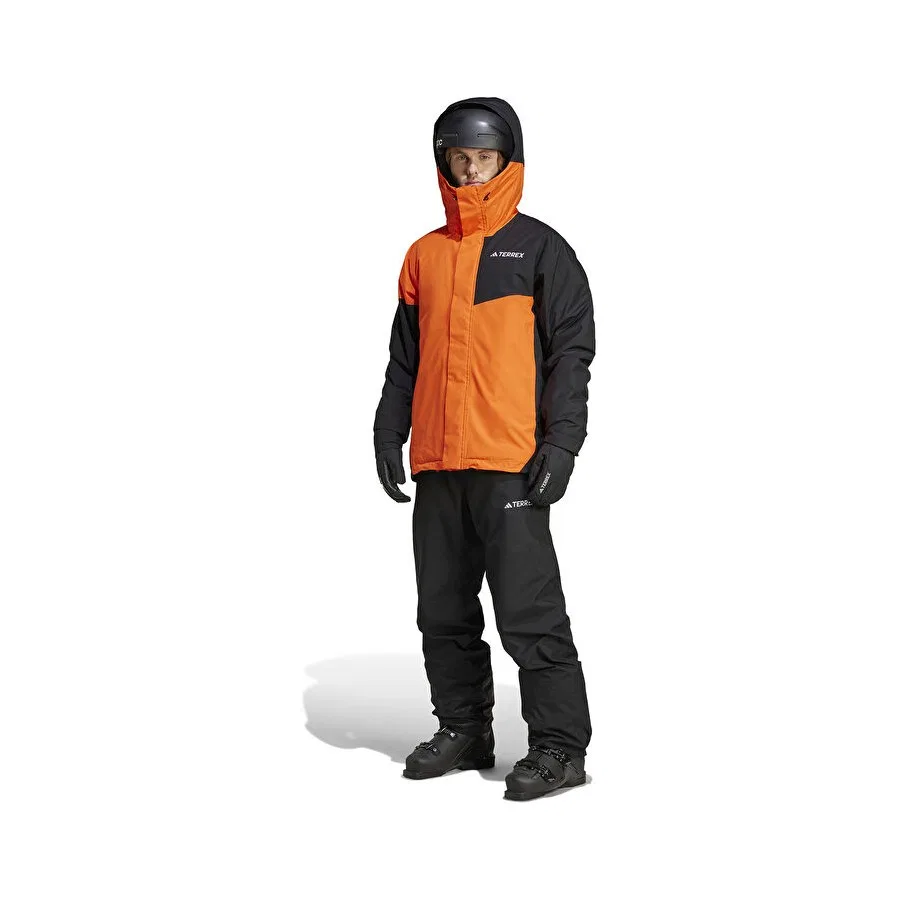Куртка утепленная с длинным рукавом mt 2L Insul Jkt adidas, Yoğun Turuncu — фото 4
