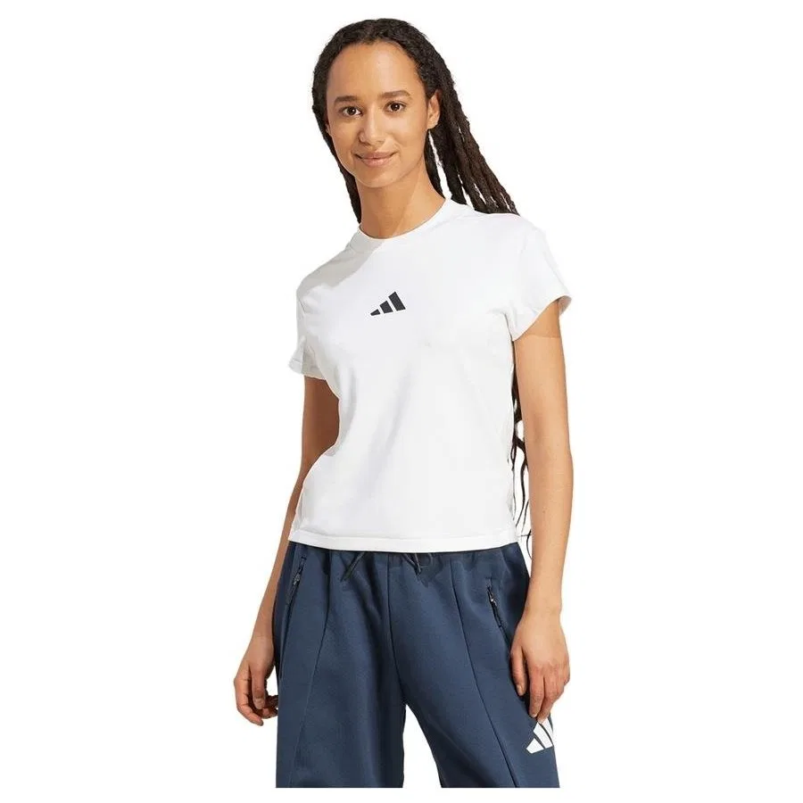 Женская футболка с длинным рукавом W Z.n.e. Bb Tee adidas, Белый