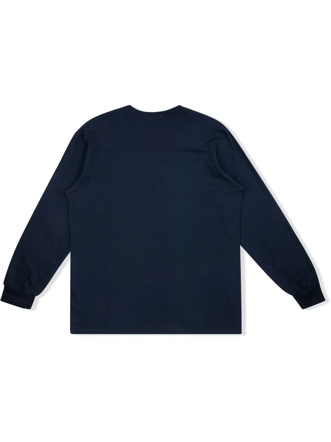 Supreme Лонгслив Box Logo синий — фото 3