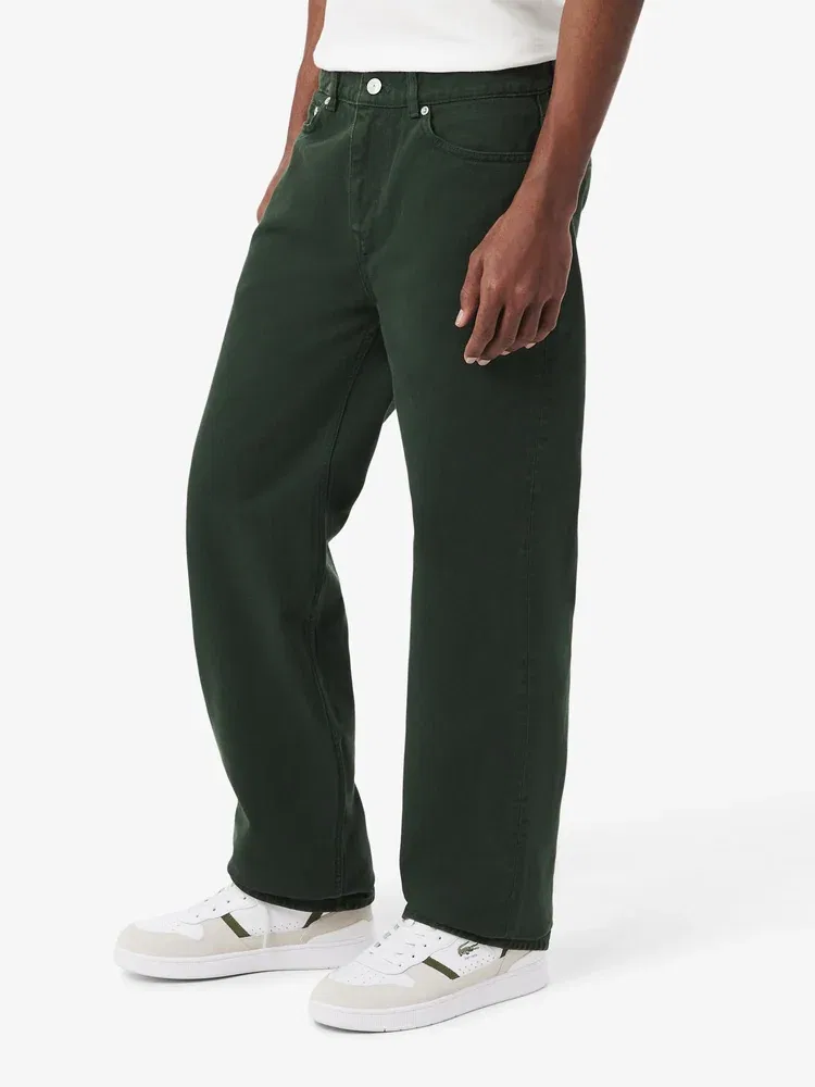 Джинсы цветные LACOSTE HH0717-56G, Green — фото 2
