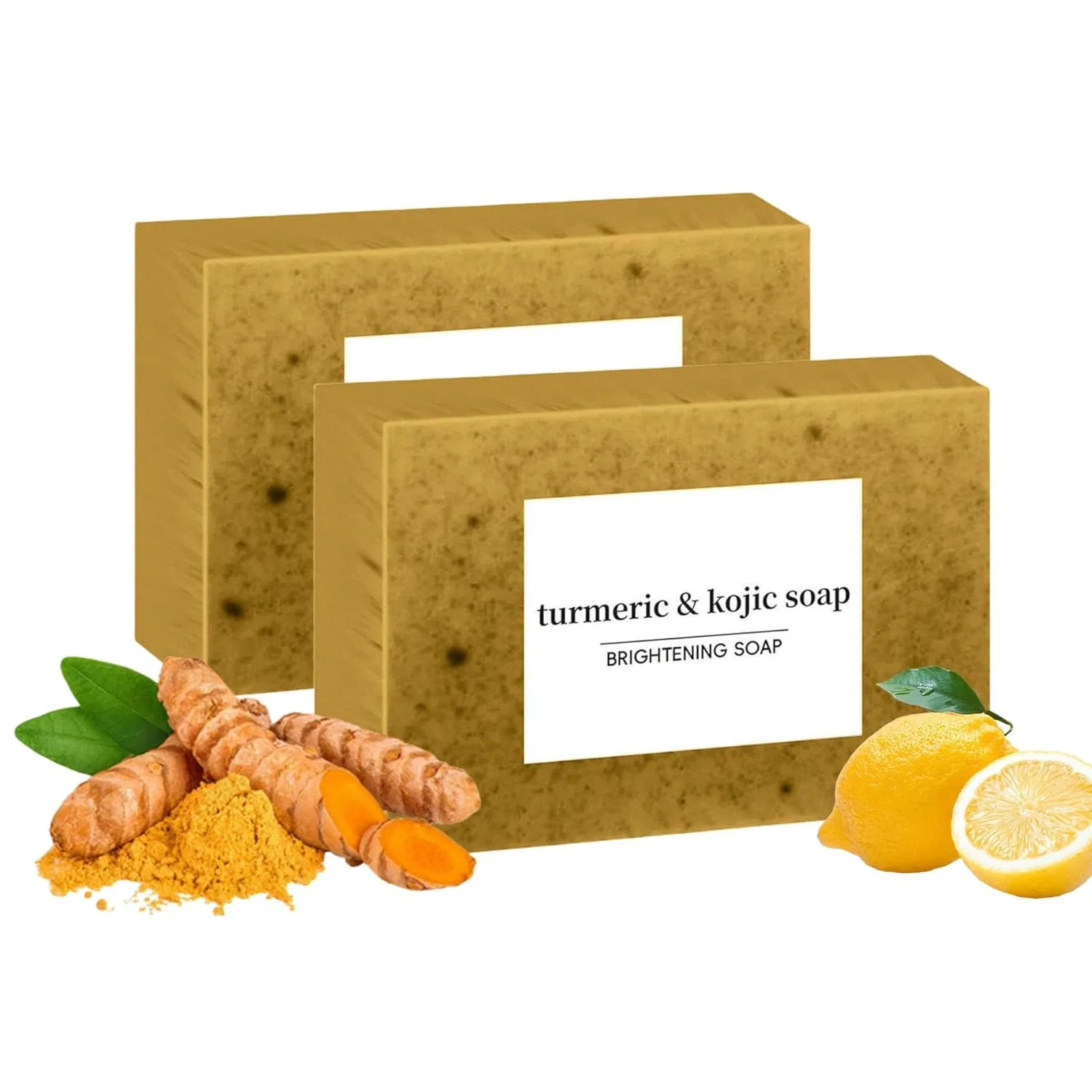 Мыло Turmeric Brightening с витамином C, Generisch, 2 шт.