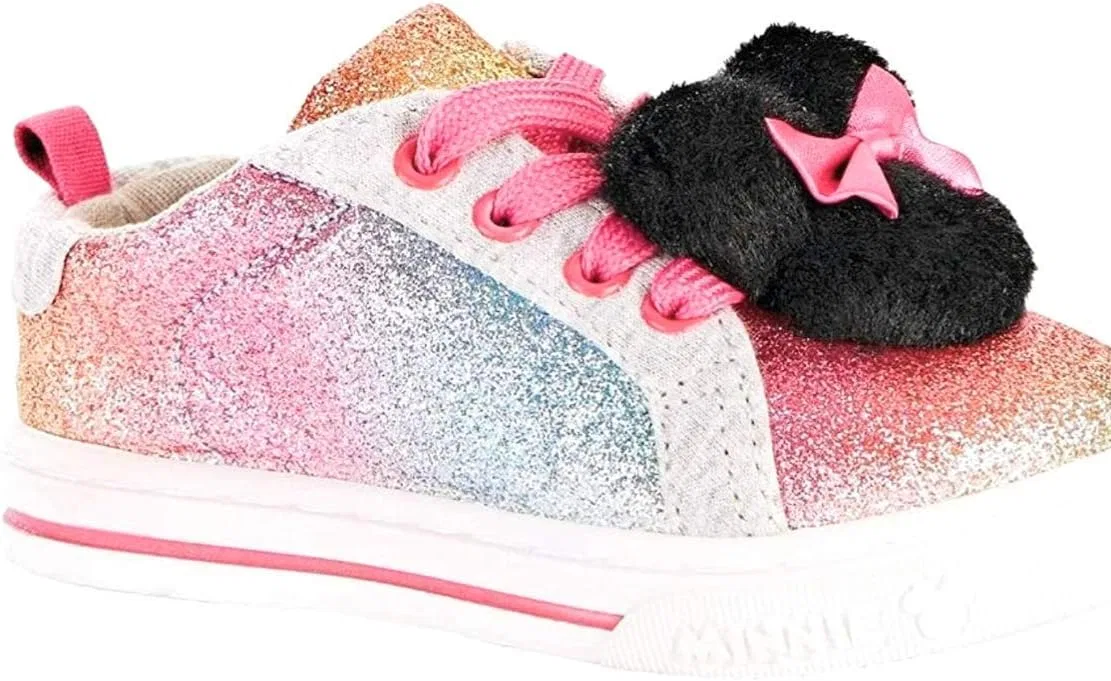 Детские кроссовки для девочек с принтом Minnie Mouse WonderNation, Pink Blue Purple