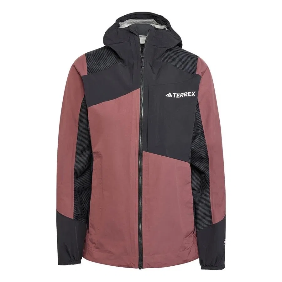 Женская куртка adidas W XPR HYB RR J, Бордовый