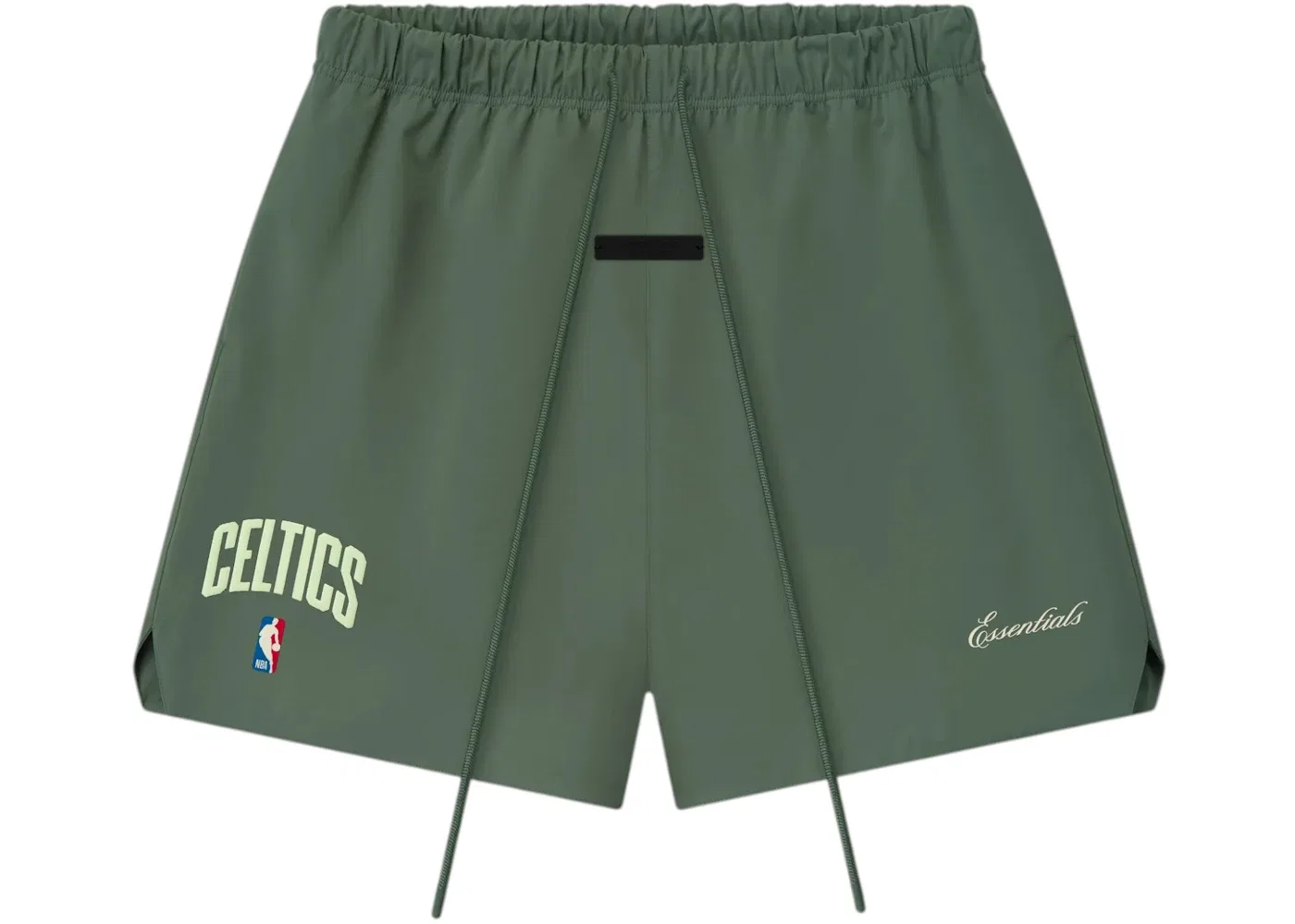 Мужские шорты с принтом Celtics Classic Short Fear of God, Balsam Green