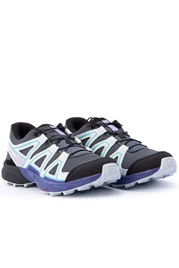 Детские кроссовки для трейлового бега Salomon, Smoke Grey — фото 2