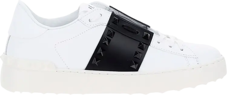 Кроссовки Valentino Wmns Rockstud Untitled - White Black, белый