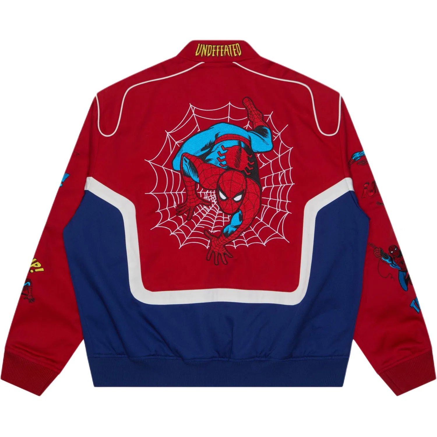 Детская куртка с воротником-стойкой Spider Man Collaboration Collection UNDEFEATED, Red
