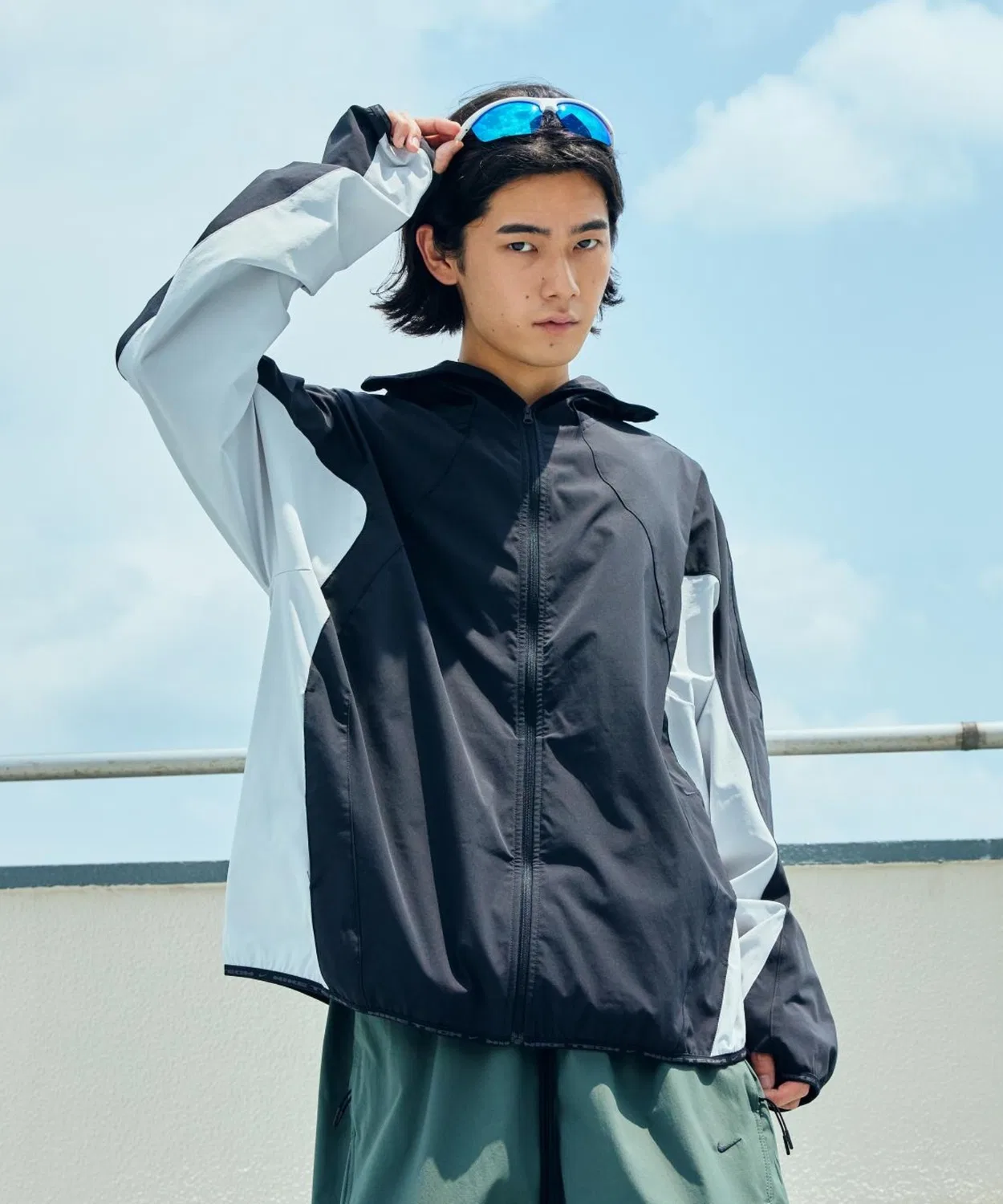 Мужская куртка Dri-FIT с длинным рукавомNike Tech Helios, Black