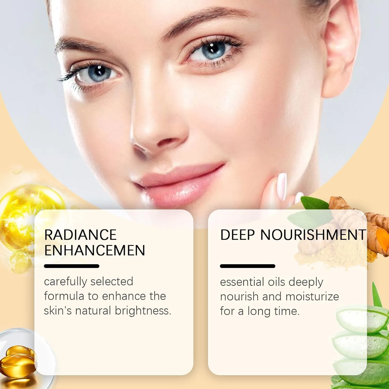 Масло для лица Turmeric Facial Oil, YUNFAX, 30 мл, 5 шт. — фото 3