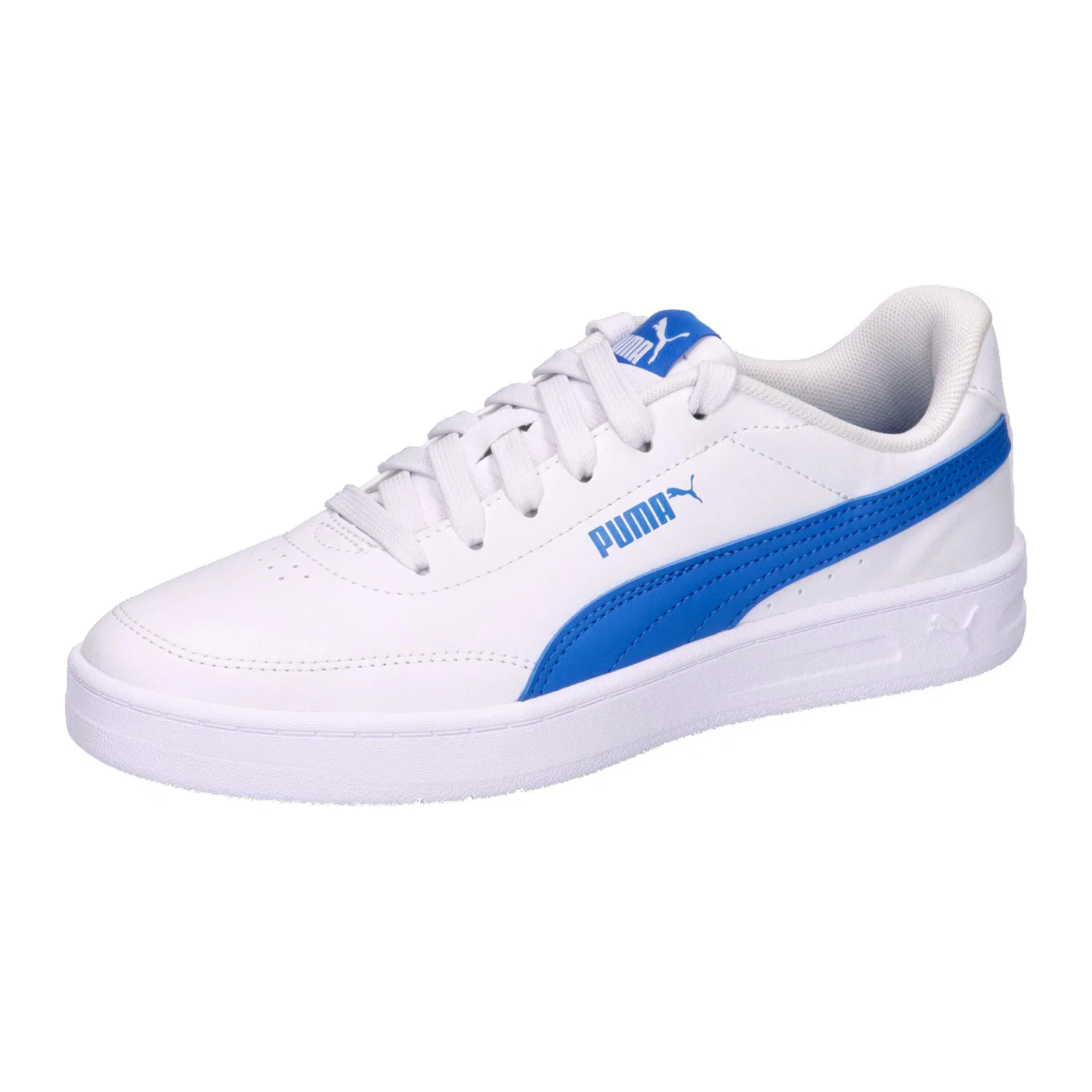 Детские кроссовки с классическим дизайном Court Classic Clean Puma, Weib