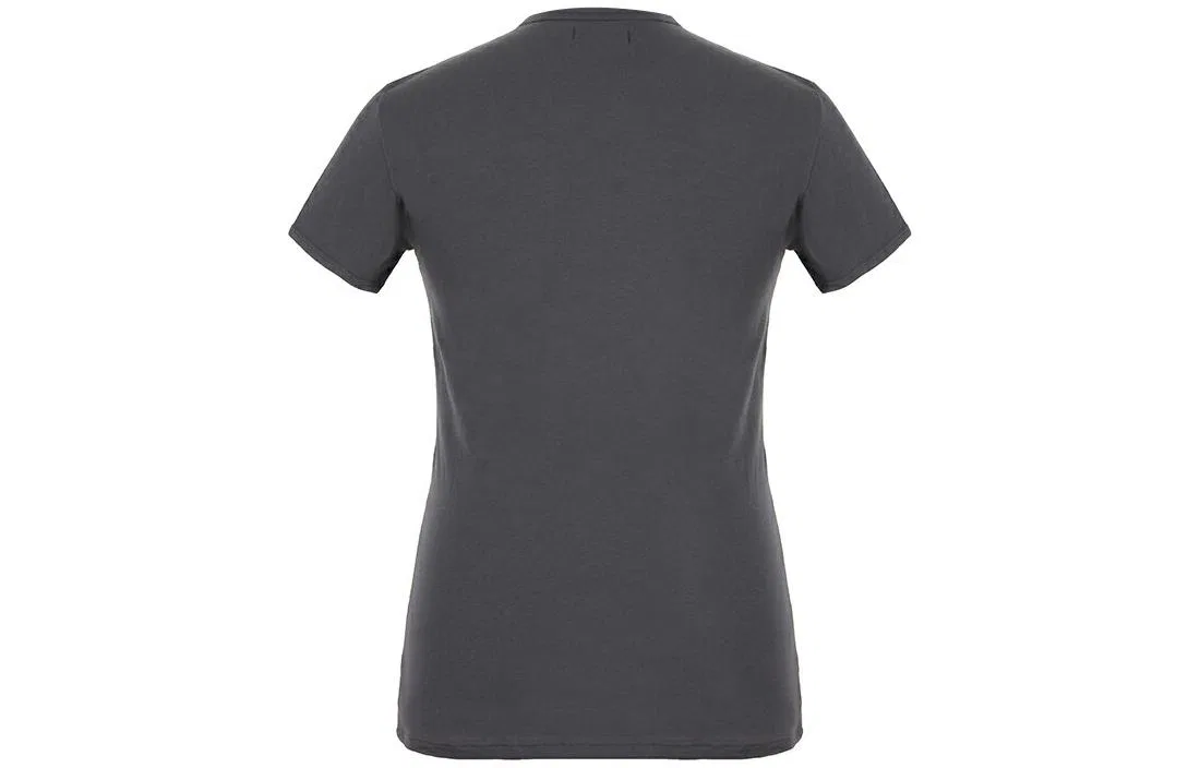 Мужская футболка с круглым вырезом Gray Emporio Armani — фото 3
