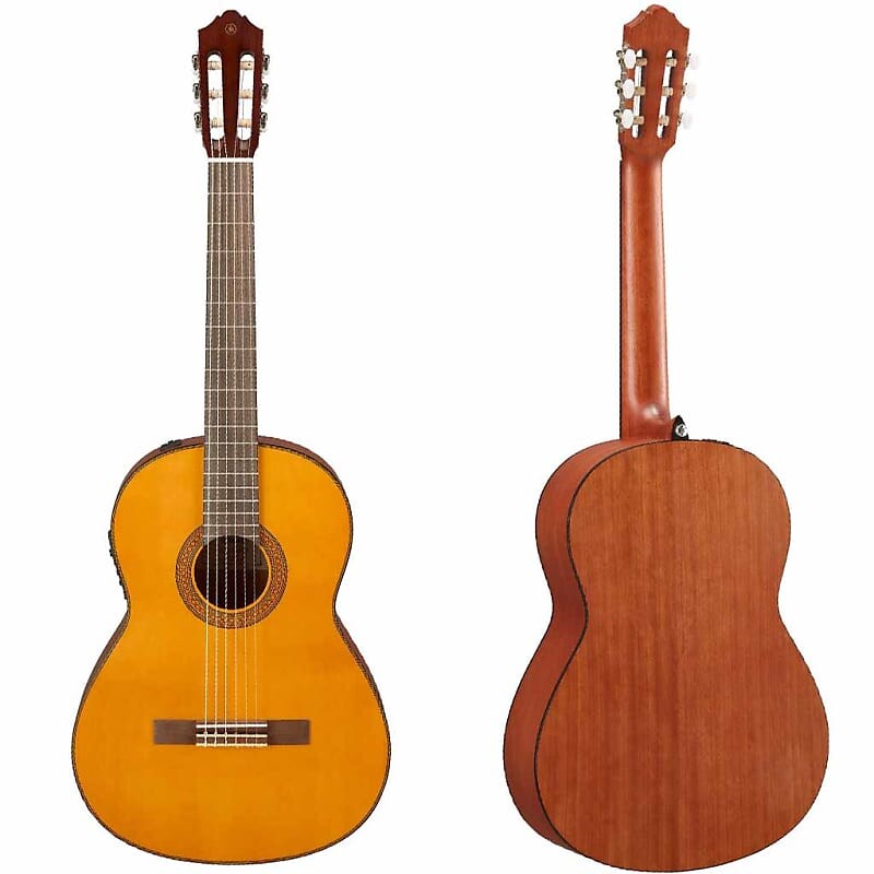 

Yamaha CGX122MS Акустическая электрическая классическая гитара Yamaha CGX122MS Electric Classical Guitar