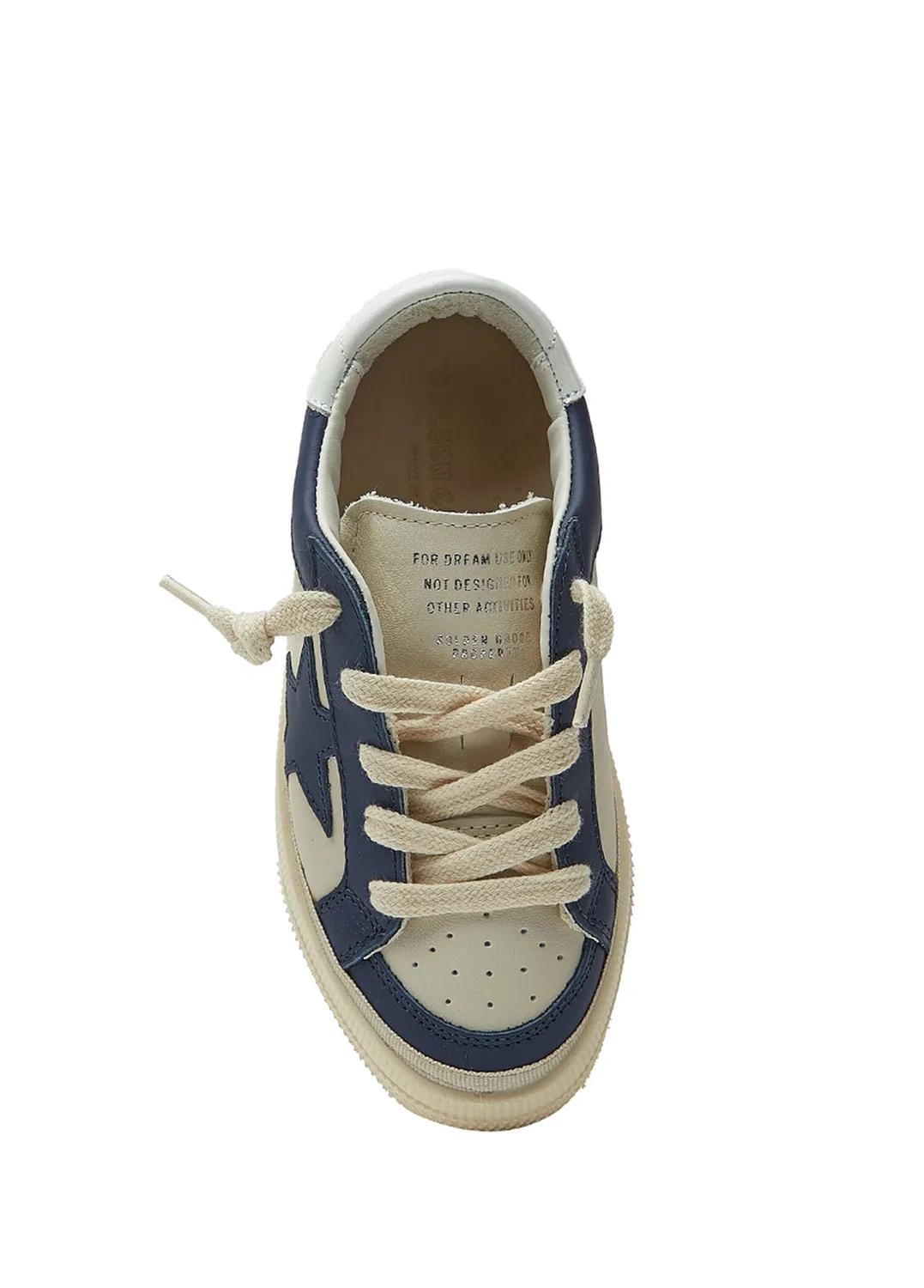 Кроссовки Golden Goose May, бело-синие — фото 4