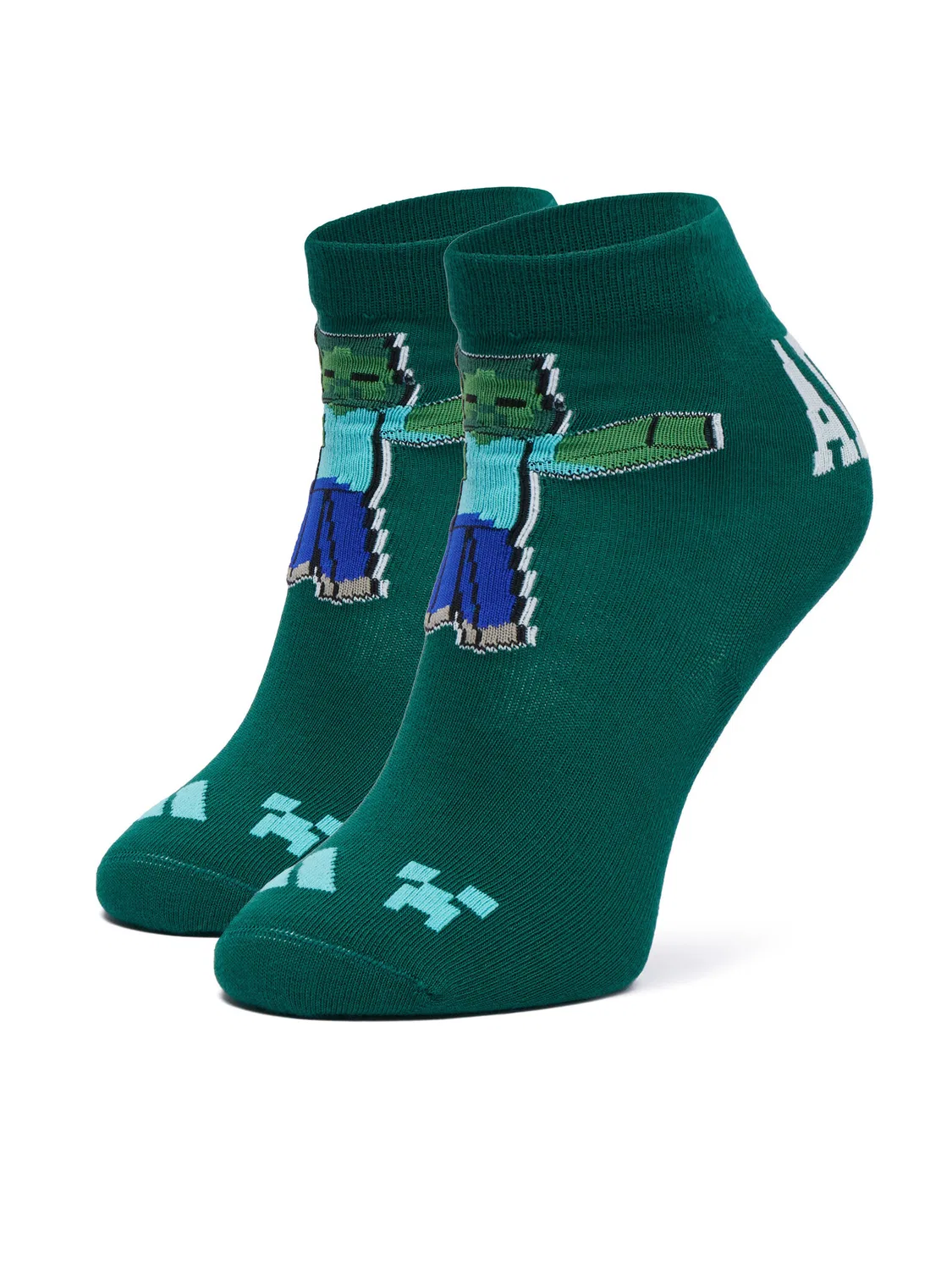 Длинные носки для мальчика Minecraft Kids Pairs Per Pack Socks Adidas, разноцветный — фото 3