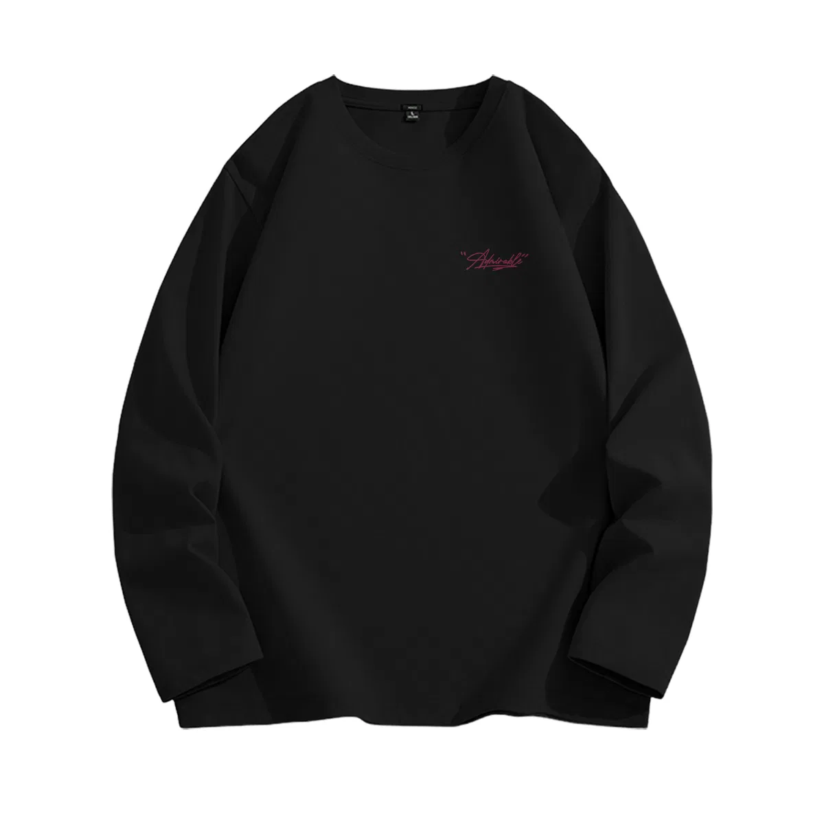 Детская футболка хлопковая с круглым вырезом Y Mini Chest Logo MINISO, Black