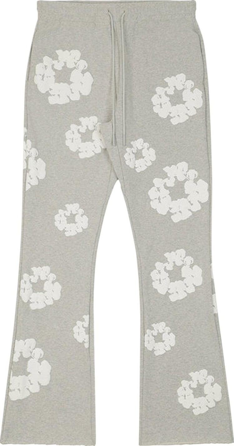 

Спортивные брюки READYMADE x Denim Tears Cotton Wreath Sweatpants 'Grey/White', серый