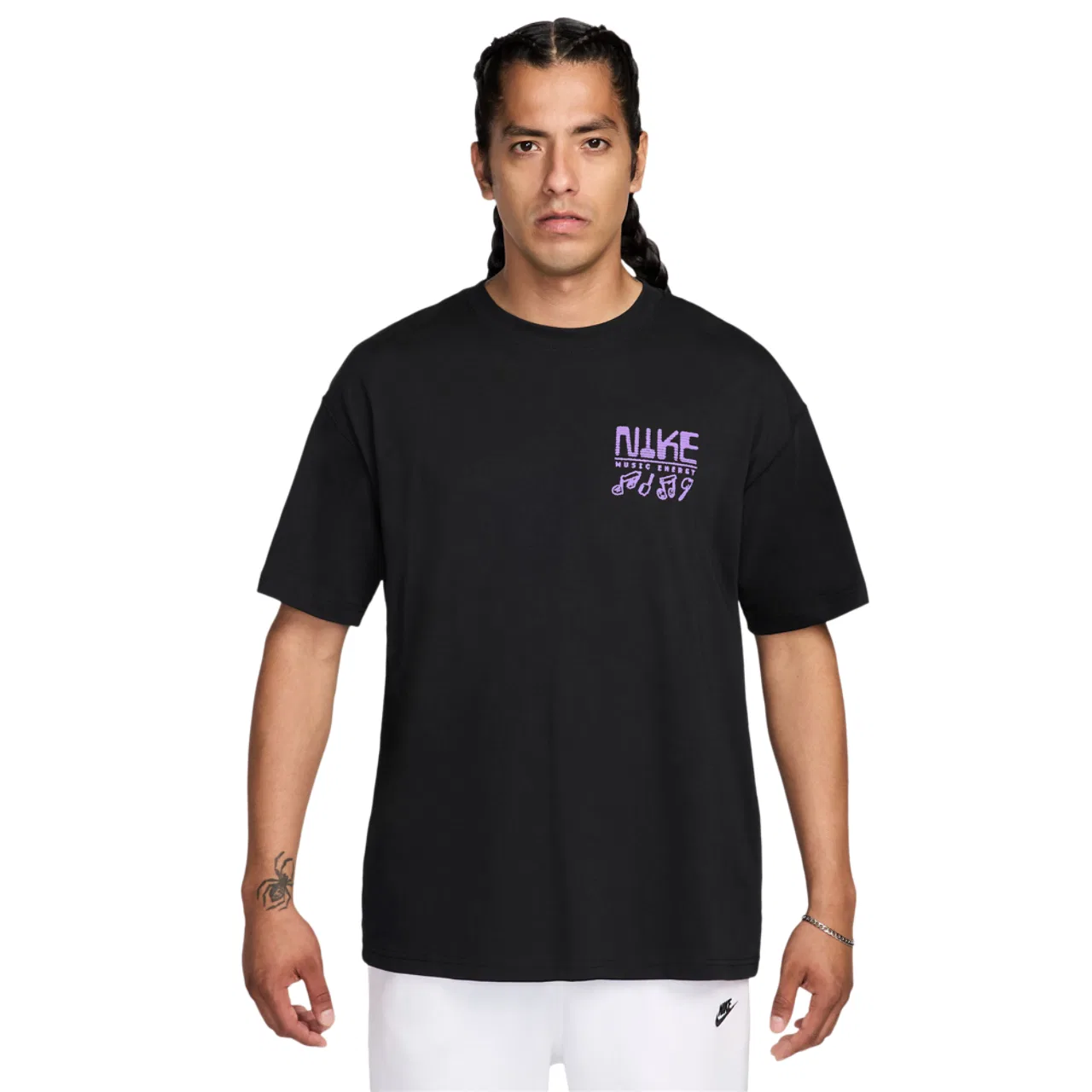 Футболка мужская Swoosh Sounds Nike, цвет Multi/Black