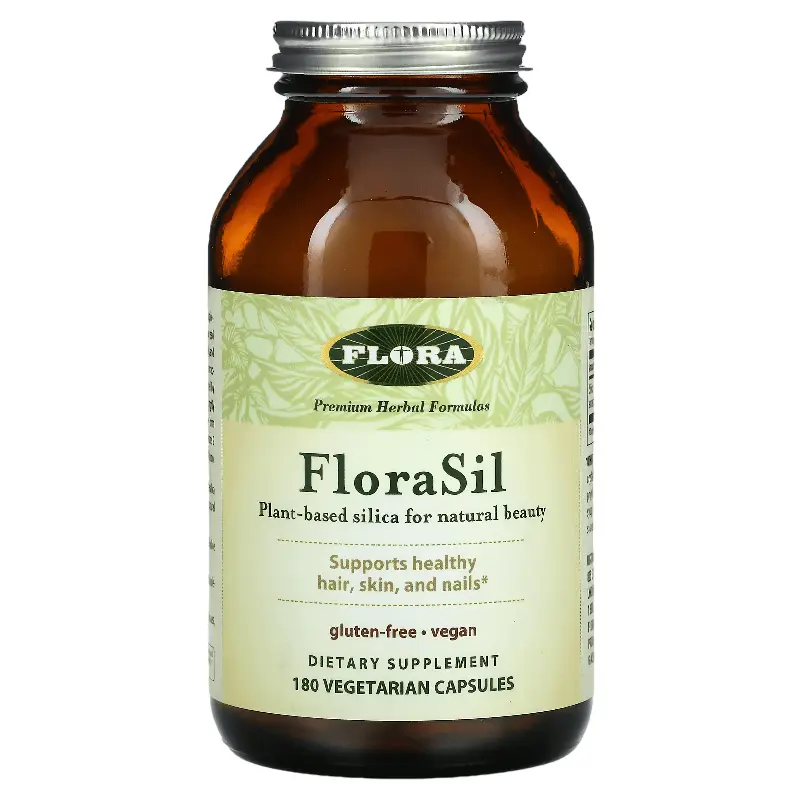 

Растительная добавка FloraSil Flora, 180 капсул