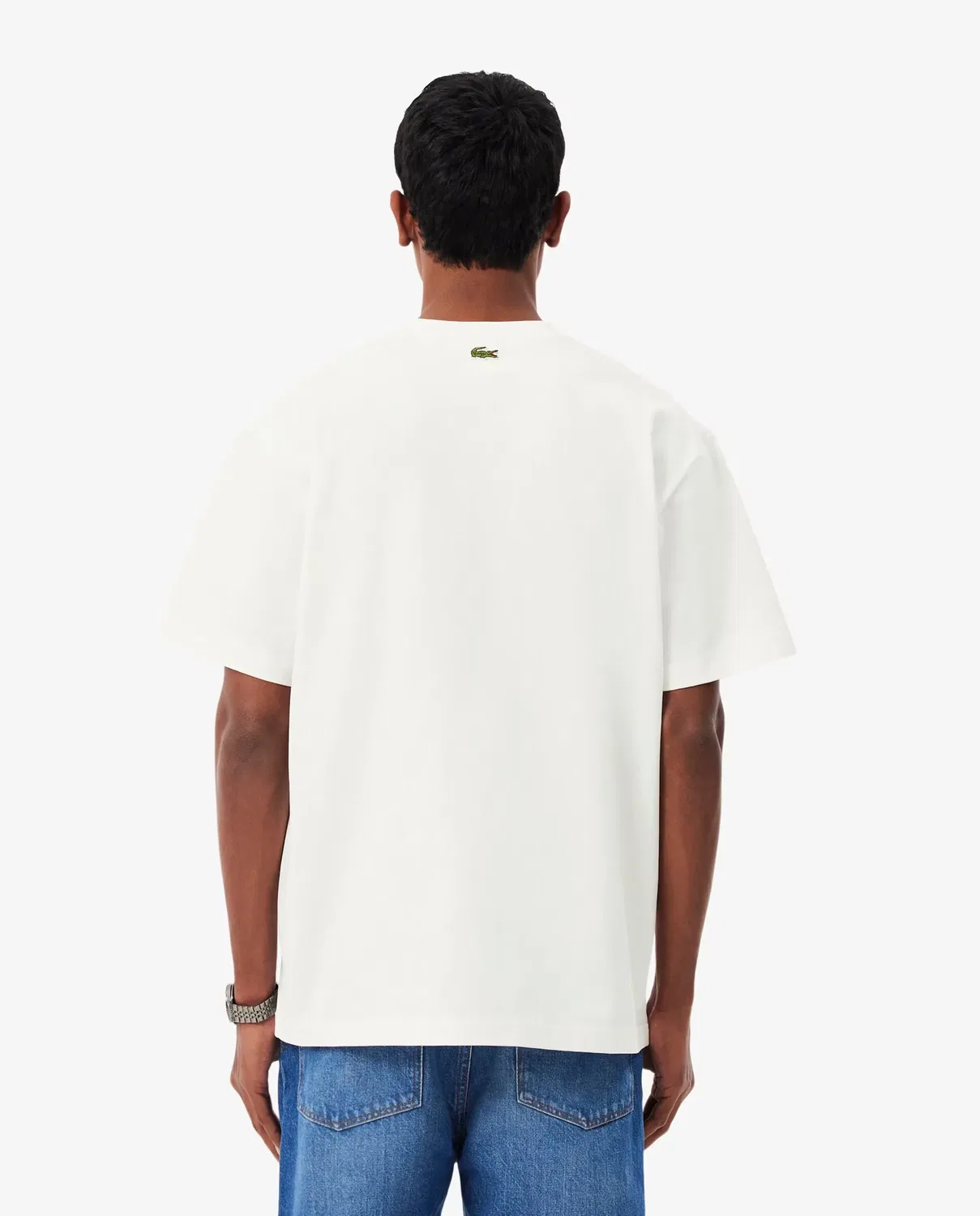 Футболка мужская Lacoste Blanco, 100% хлопок — фото 2