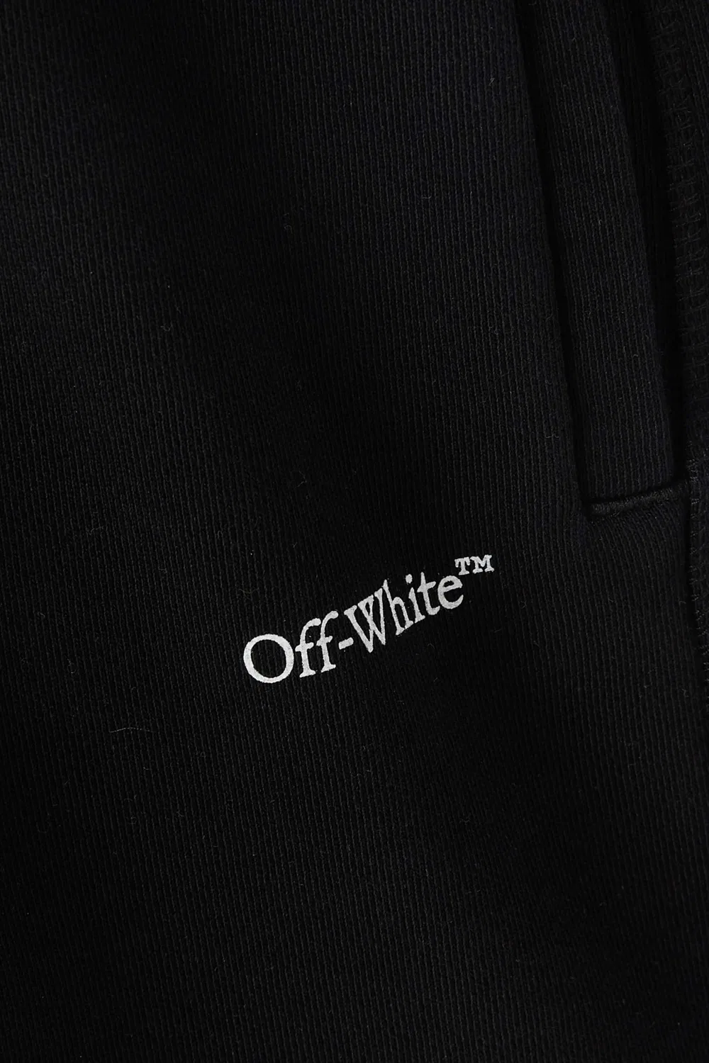 Шорты из футера Bookish Diag Off-White — фото 4