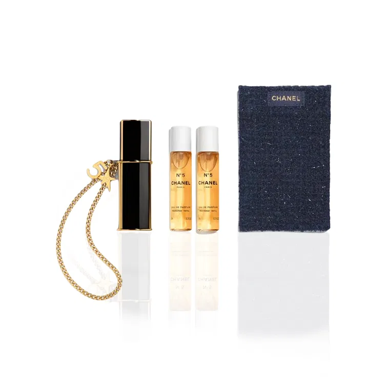 Женский набор духов-миниатюр Classic Set N°5 Eau De Parfum EDP Floral Scent 7ml*3 CHANEL, Sparkling Starlight