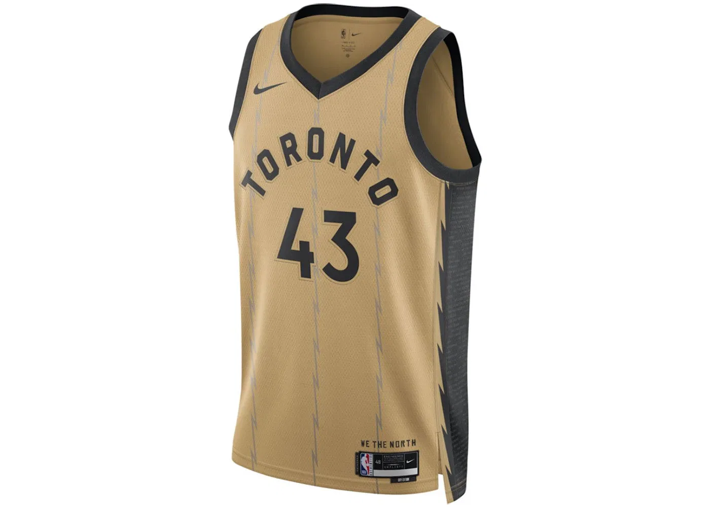 Мужская баскетбольная джерси Nike Pascal Siakam Toronto Raptors Jersey, Beige