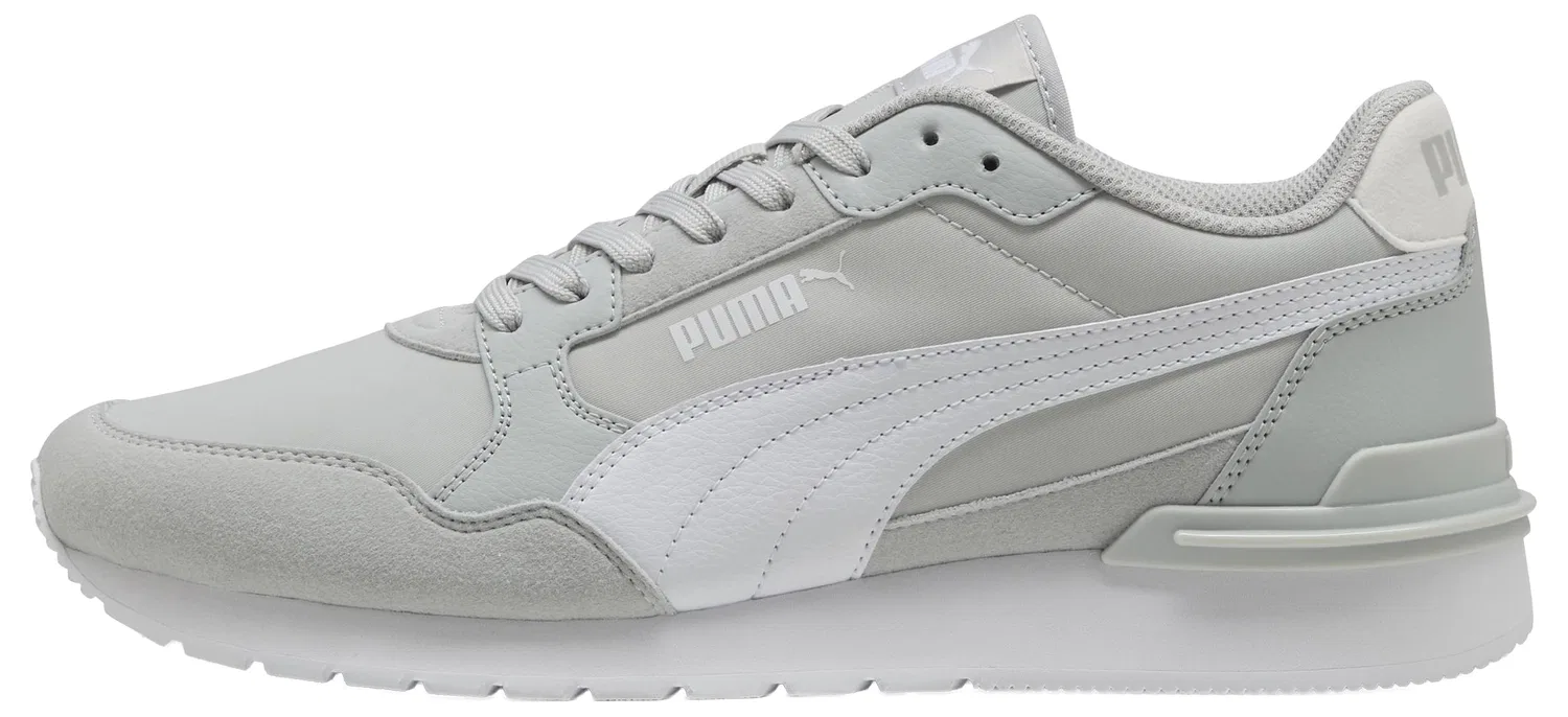 Детские кроссовки с легендарным дизайном PUMA St Runner V2 Nl PUMA, V4 Cool Light Gray White