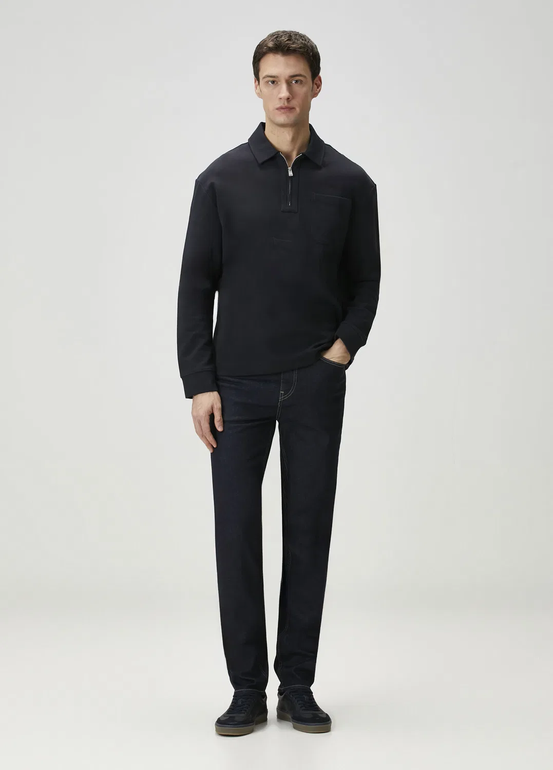 Джинсы Slim Fit Ogden Boss, lacivert