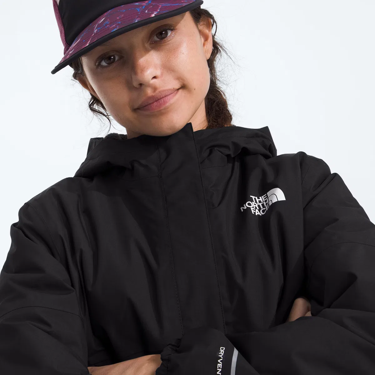 Детская дождевая куртка для девочек с утеплителем Warm Antora Rain Jacket The North Face, Tnf Black Tnf Black — фото 4