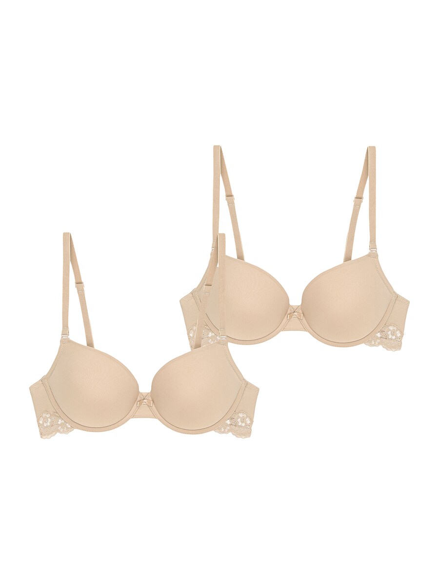 

Бюстгальтер на косточках TRIUMPH Push-up Bra Lovely Micro, бежевый