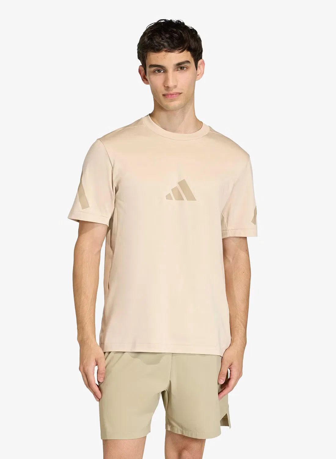 Футболка с принтом Z.N.E. Adidas, коралловый