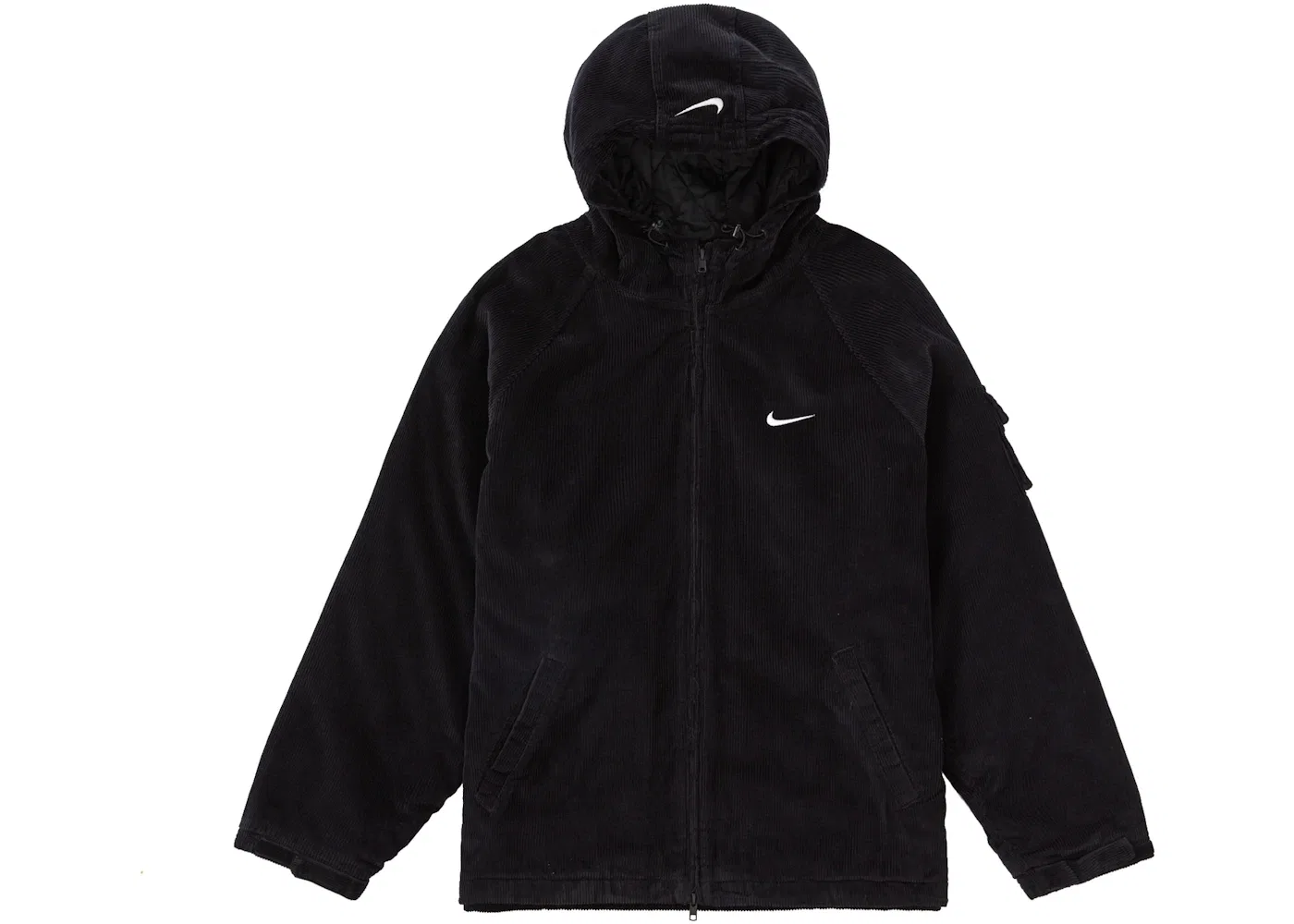 Мужская куртка из вельвета с капюшоном Arc Supreme Nike, Black — фото 3