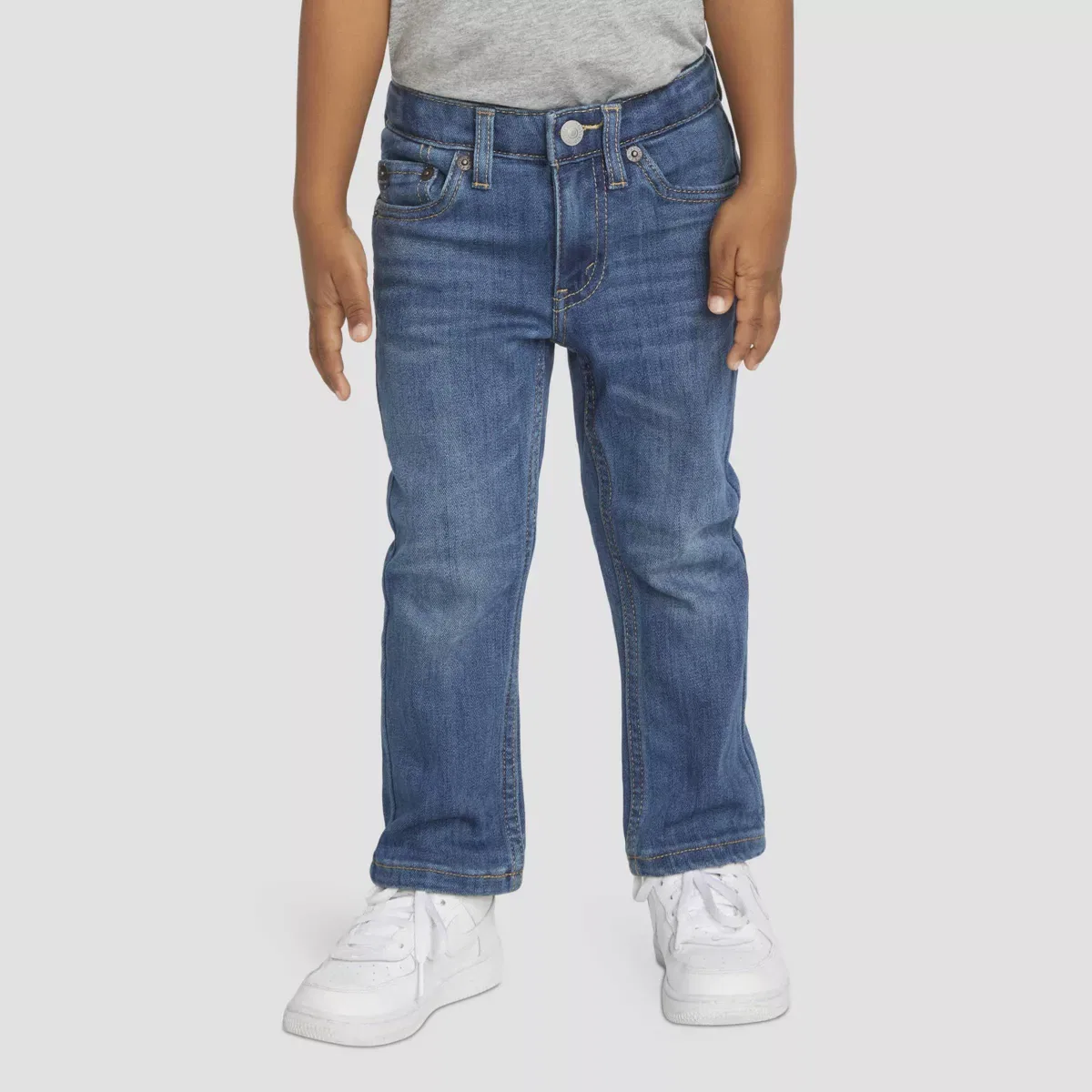 Детские джинсы для мальчиков с зауженным кроем 511 Slim Fit Eco Performance Levi's, Light Wash