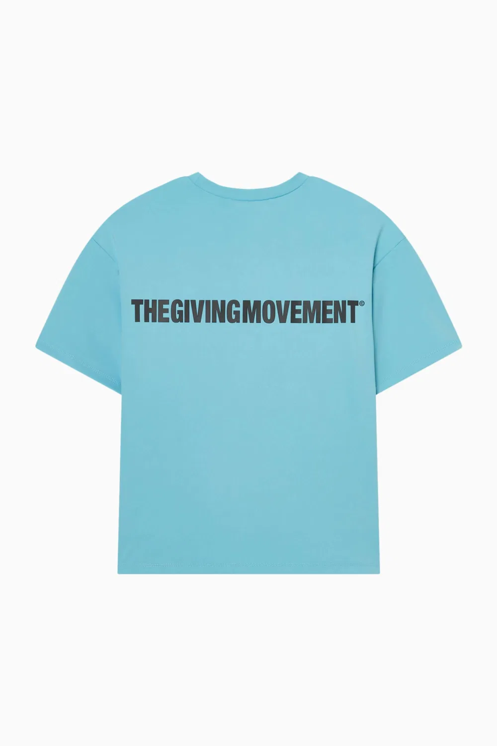 Футболка оверсайз из переработанного мягкого материала The Giving Movement, синий — фото 3