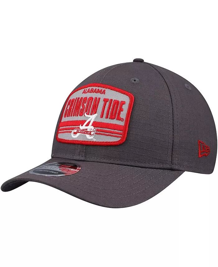 

Мужская темно-серая регулируемая шляпа Alabama Crimson Tide Team Elevated 9SEVENTY New Era, серый