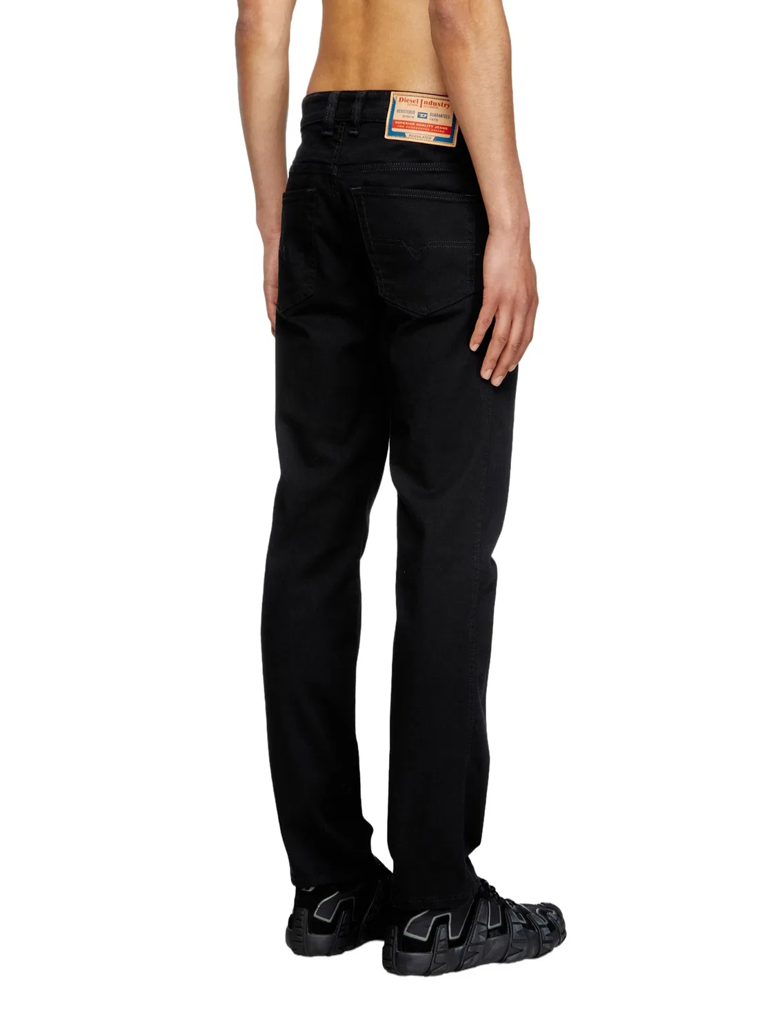 Джинсы Diesel Slim fit 1993 D-VYL черного цвета — фото 4