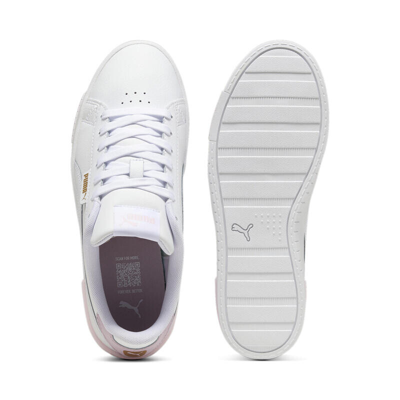 Женские кроссовки Jada Renew PUMA White Gold Grape Mist Purple — фото 4