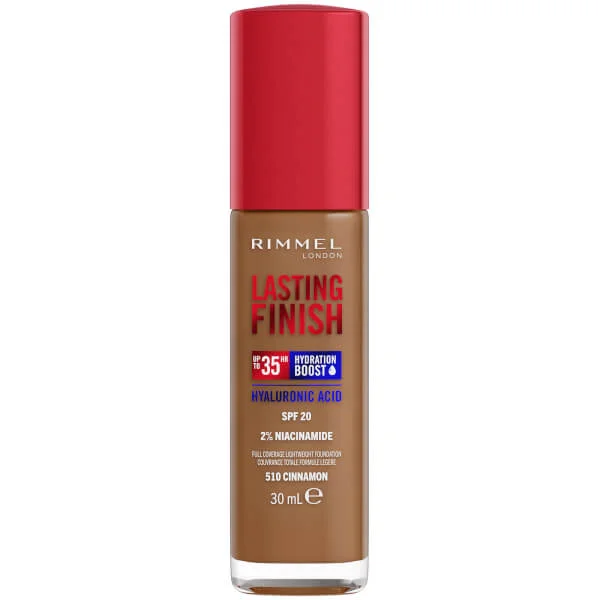 

Тональный крем lasting finish 35 часов Rimmel, 30 мл., цвет 510 cinnamon