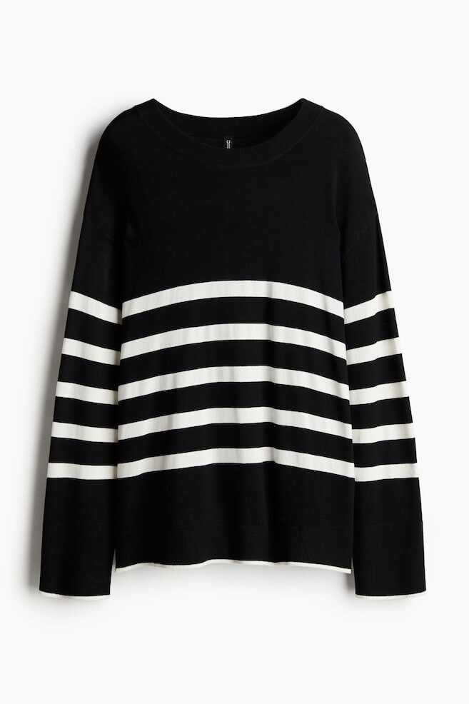 

Свитер тонкой вязки H&M, черный