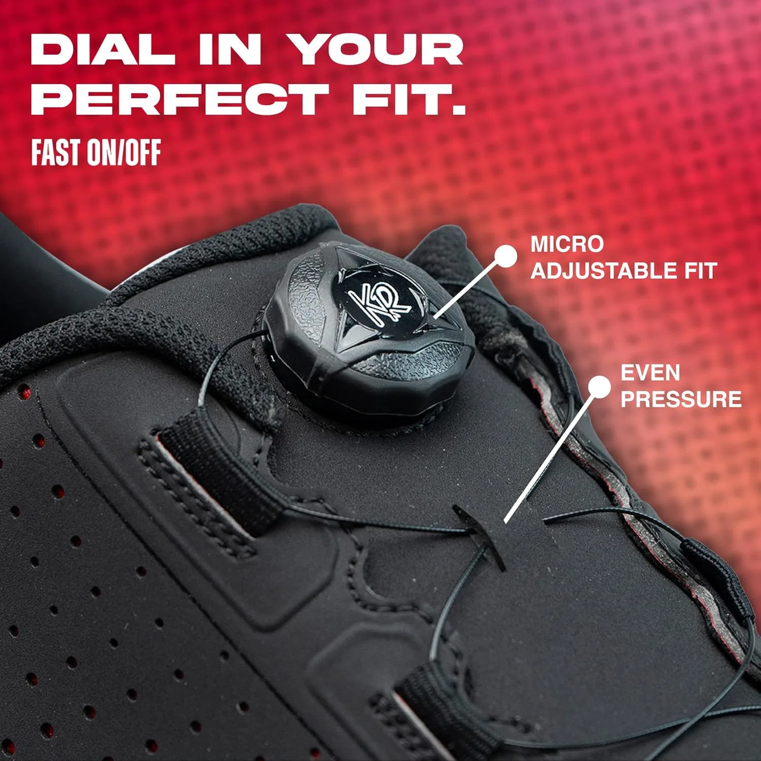 Мужские боулинговые ботинки KR Strikeforce Arrow Fast Twist, Black Red — фото 4
