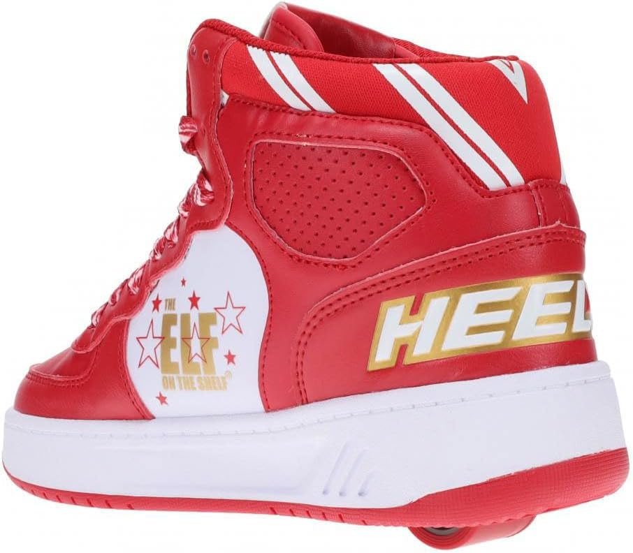 Кроссовки Heelys Unisex-Child Elf on The Shelf Pro 20, белый/красный — фото 3