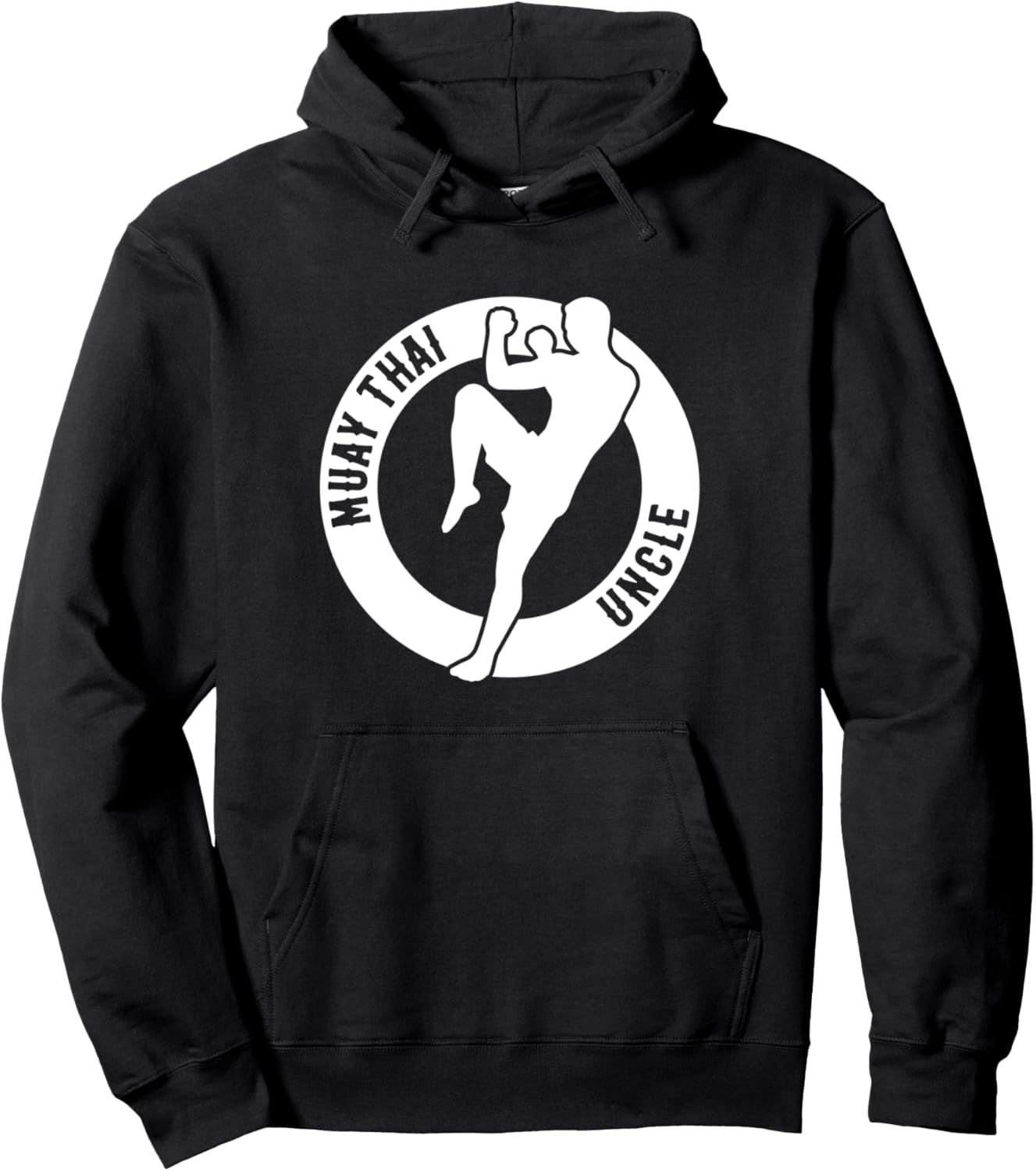 

Мужская толстовка с надписью «Муай Тай» Muay Thai Uncle Muay Thai Fighter, черный