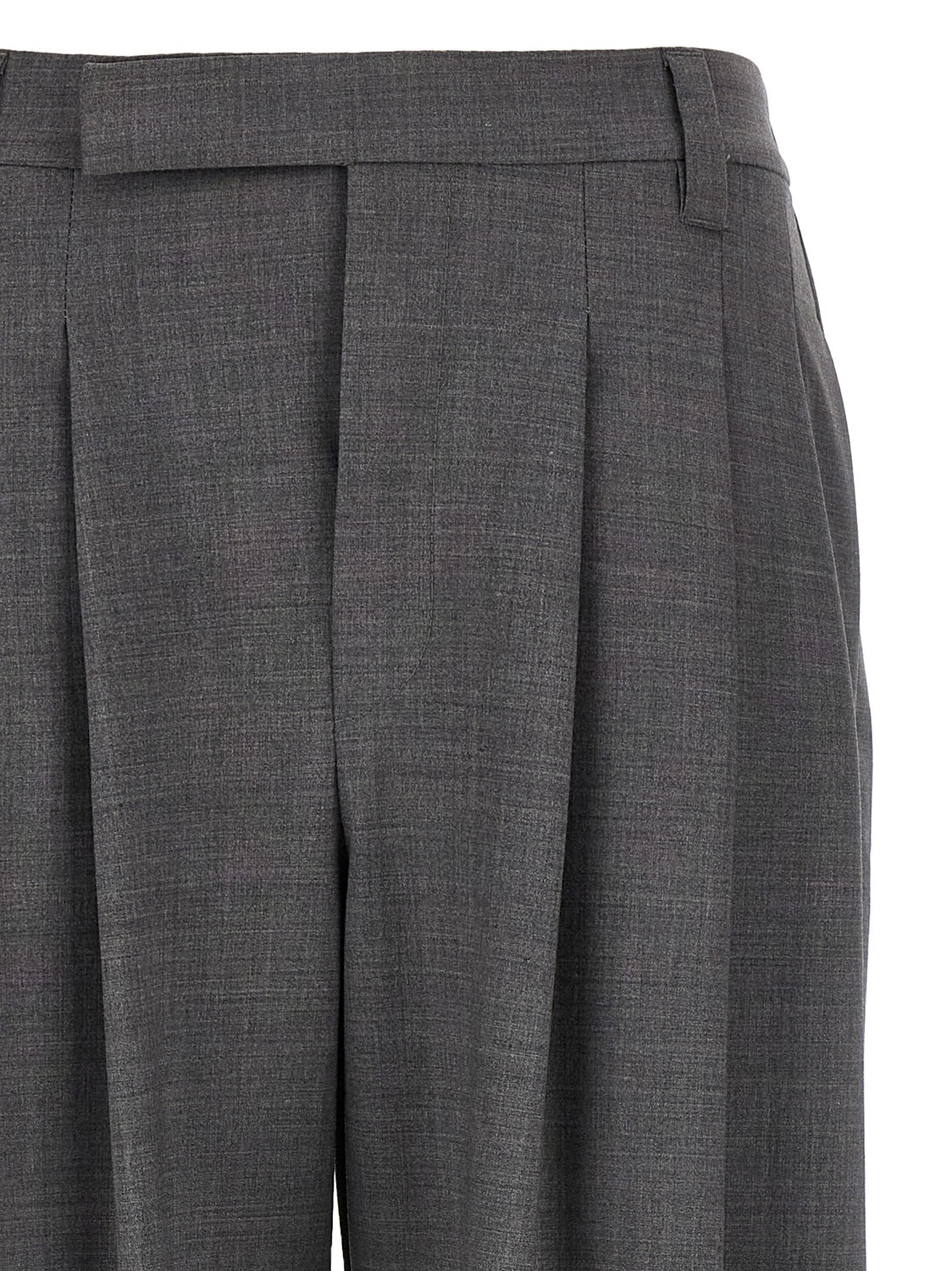 Брюки "Sartorial Baggy" Brunello Cucinelli, серый — фото 3