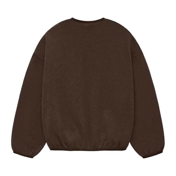 Толстовка Fear Of God Essentials Fear of God Essentials Crewneck, коричневый — фото 2