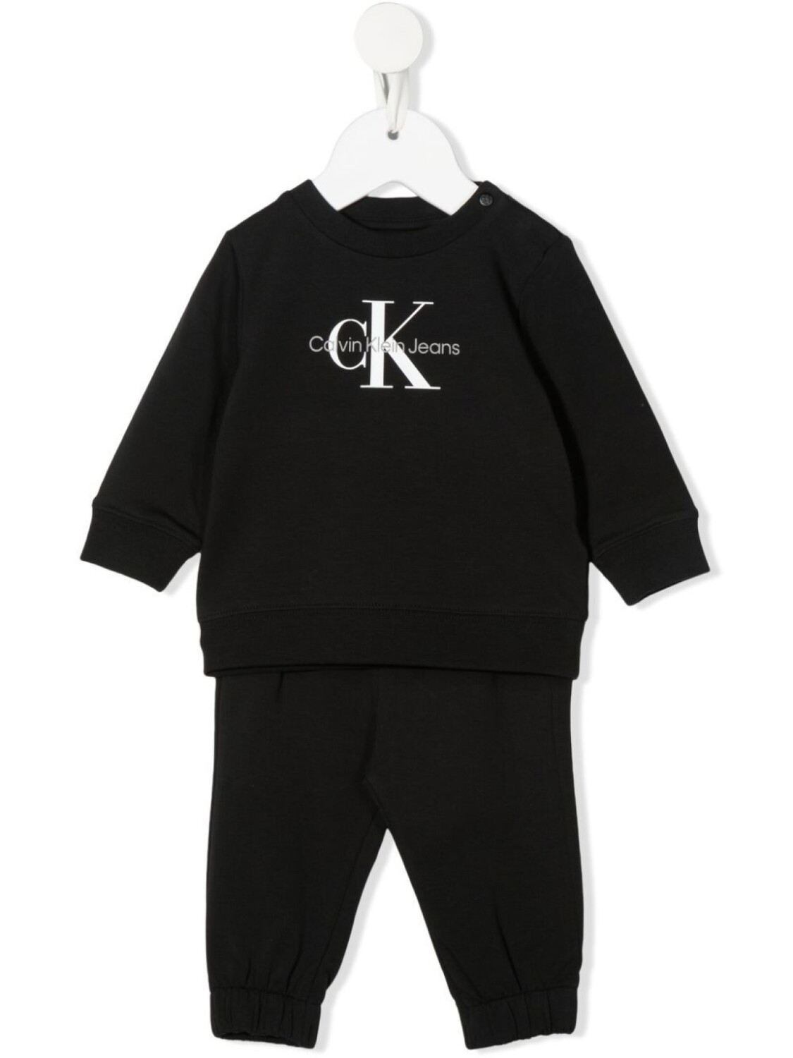 

Спортивный костюм с логотипом Calvin Klein Kids, черный