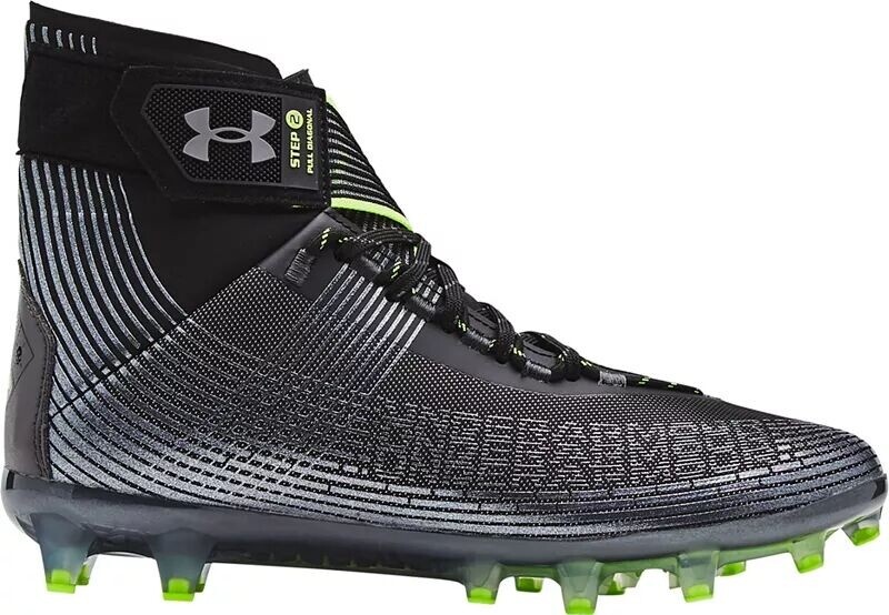

Мужские футбольные бутсы Under Armour Highlight MC, черный/серый